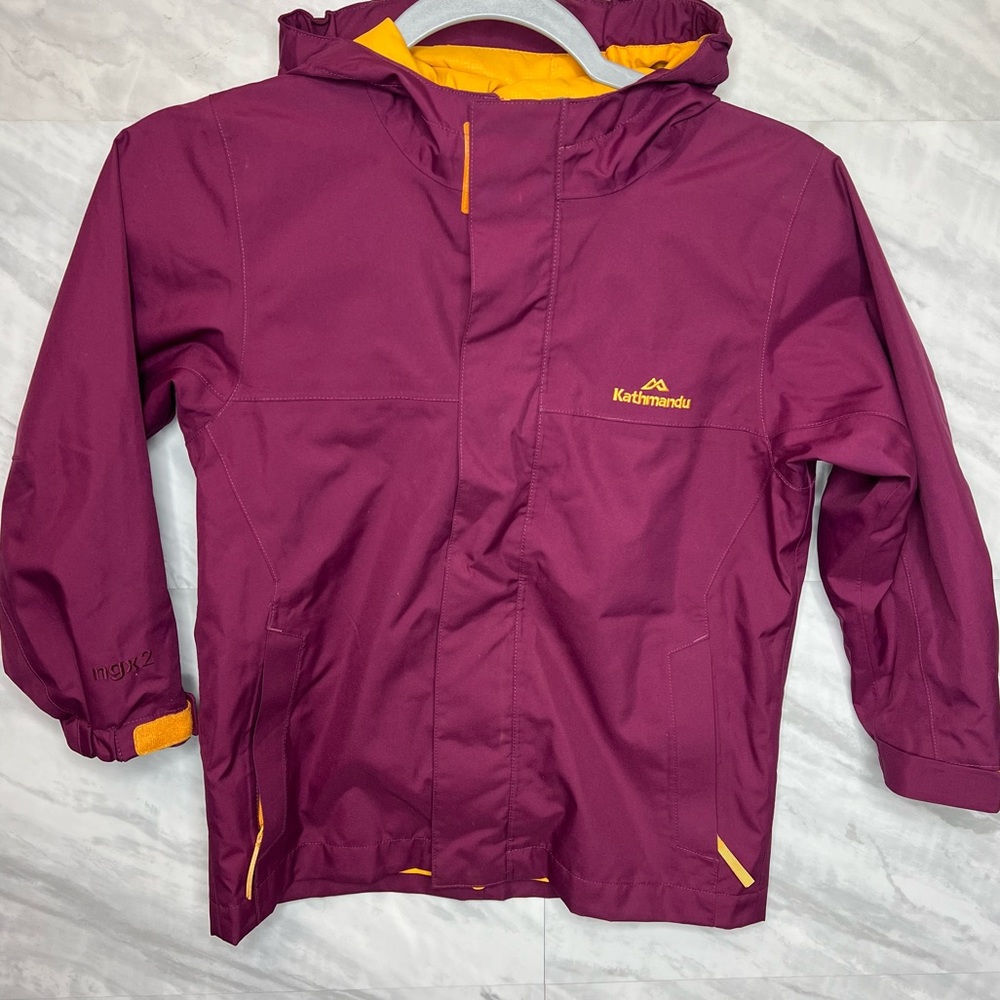 Kathmandu NGX2 Weatherproof Hooded Zip-up Jacket 6yrs